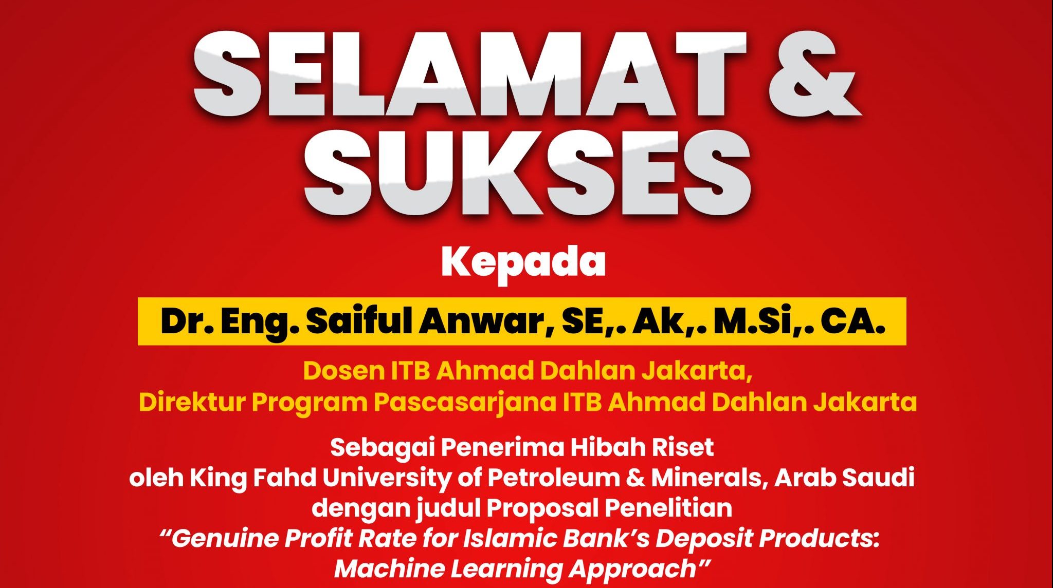 Empat Orang Dosen Penyaji Makalah Dalam SEMBADHA PKN STAN Tahun 2022